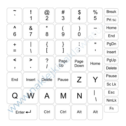 Przejdź do produktu Naklejka spolszczająca standardowa 14x14 BIAŁA