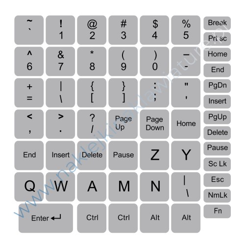Przejdź do produktu Naklejka spolszczająca standardowa 14x14 SREBRNA