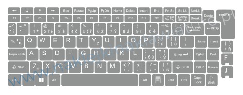 Przejdź do produktu Naklejka słowacko-czeska 13x13 szaro-biała