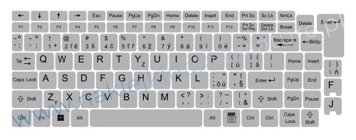 Przejdź do produktu Naklejka słowacko-czeska 13x13 srebrna