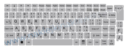 Przejdź do produktu Naklejka węgierska 13x13 srebrna